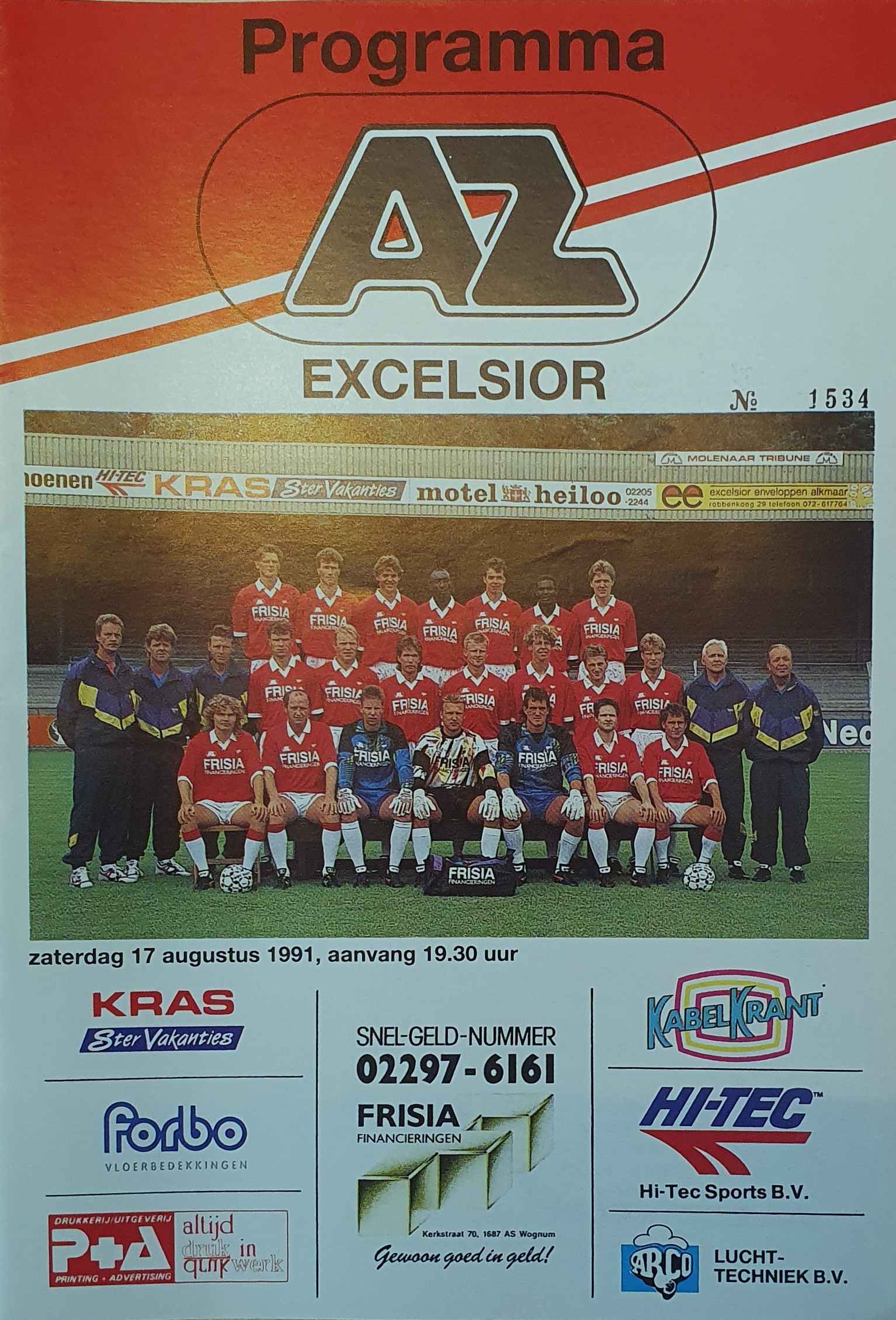 AZ Programma 17-aug-1991 Excelsior